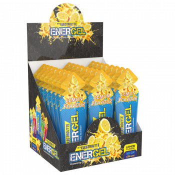 ENERGEL with Electrolyte - Enerji ve Performans Jeli 50 Gr Limon 24 Adet