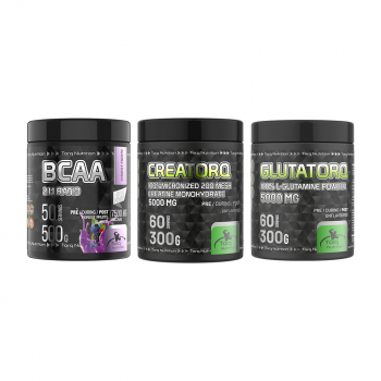 BCAA 500 G + CREATORQ 300 G + GLUTATORQ 300 G