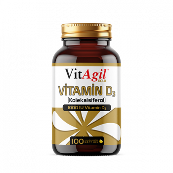 Vitagil Gold 1000 Iu Vitamin D3  100 Kapsül