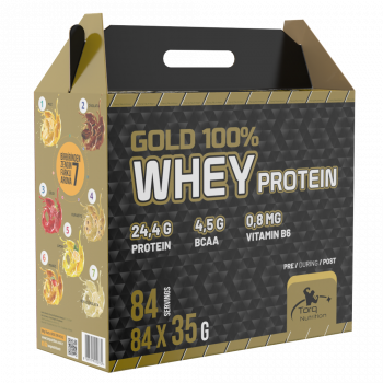 GOLD %100 Whey Protein Tozu