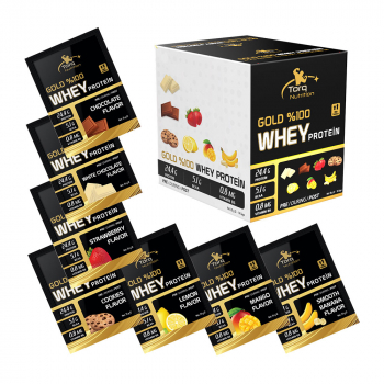 GOLD %100 Whey Protein Tozu Muz 35 Gr x 14 Saşe