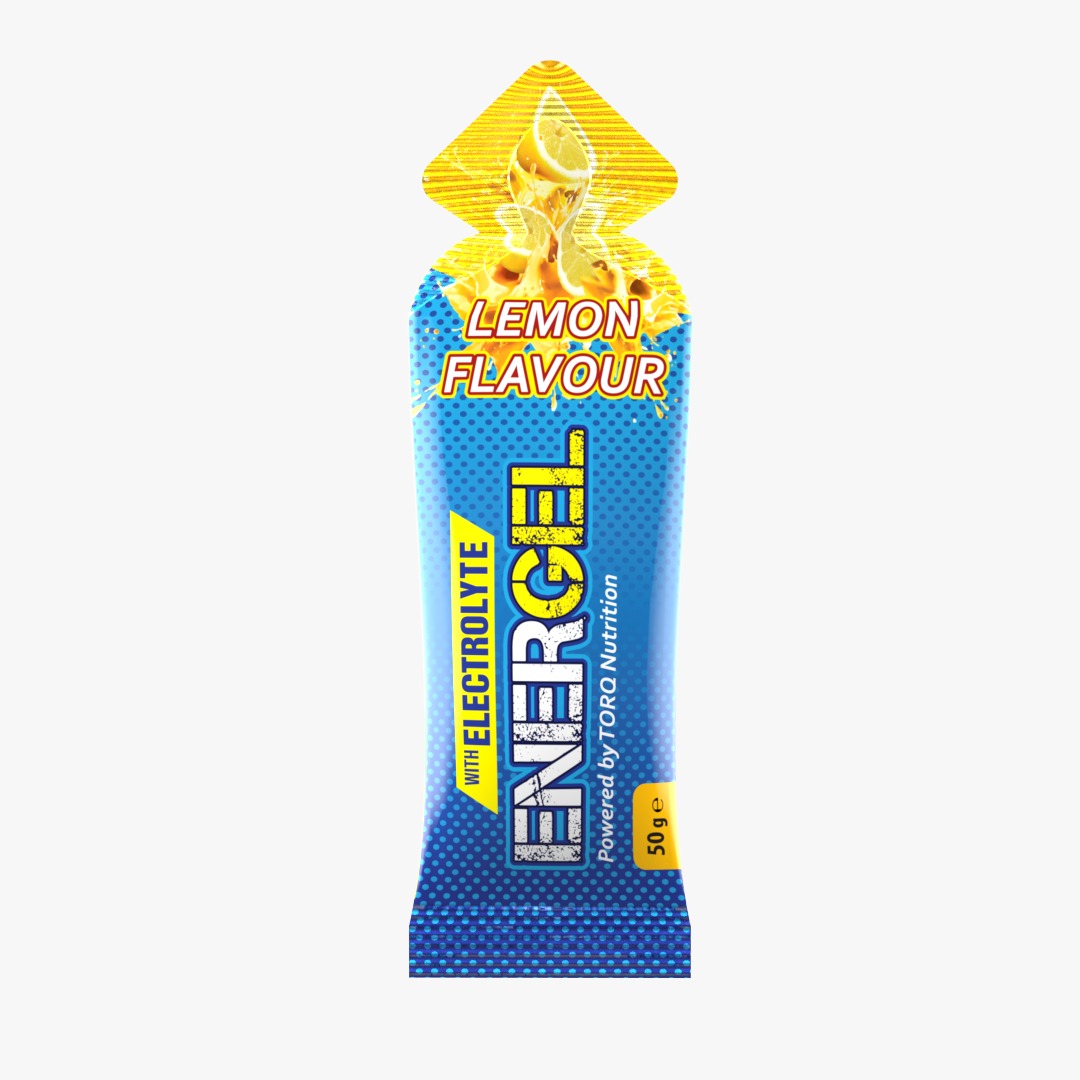 ENERGEL with Electrolyte - Enerji ve Performans Jeli 50 Gr Limon 24 Adet