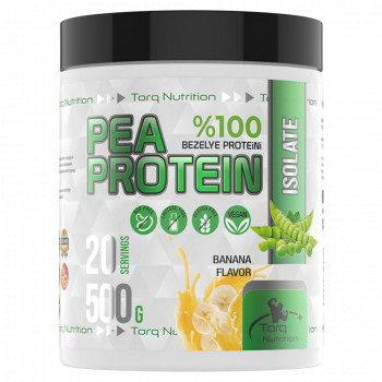 Pea Protein %100 Bezelye Proteini Muz 500 Gr - 20 Servis