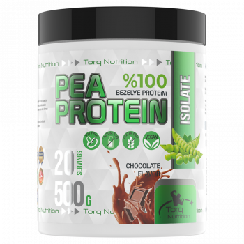 Pea Protein %100 Bezelye Proteini Çikolata 500 Gr - 20 Servis