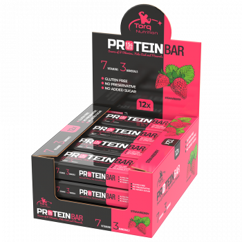 Protein Bar Çilek 50 Gr - 12 Adet