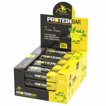 Protein Bar Muz 50 Gr - 12 Adet