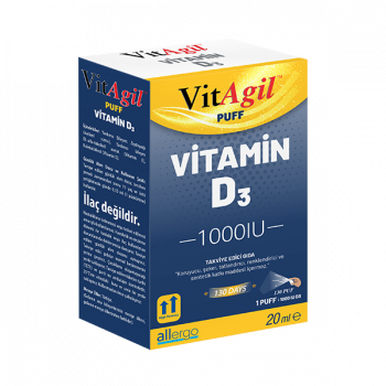 Vitagil Puff Vitamin D3 (1000Iu)